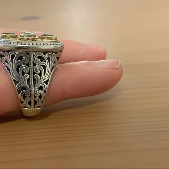 Konstantino oval ring - Picture 3 of 5